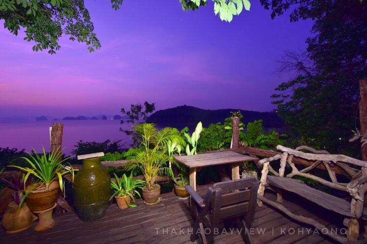 Tha Khao Bay View Bungalow Ko Yao Noi Eksteriør bilde
