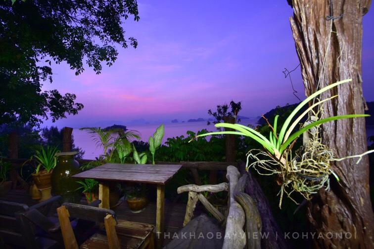 Tha Khao Bay View Bungalow Ko Yao Noi Eksteriør bilde