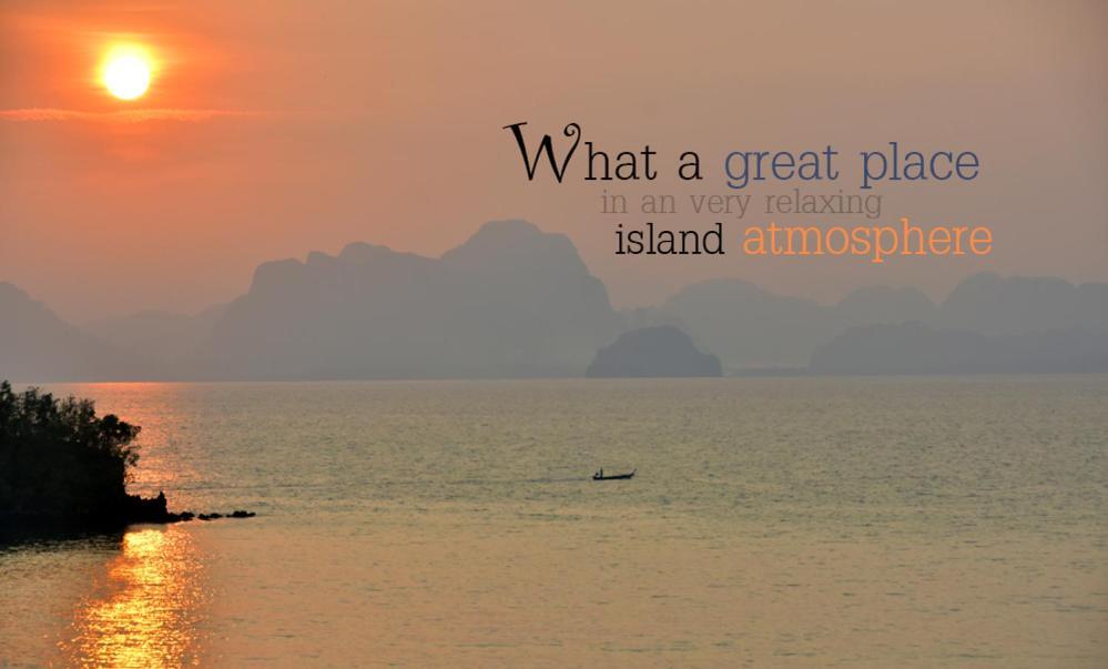 Tha Khao Bay View Bungalow Ko Yao Noi Rom bilde