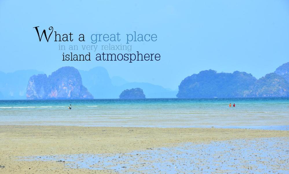 Tha Khao Bay View Bungalow Ko Yao Noi Rom bilde
